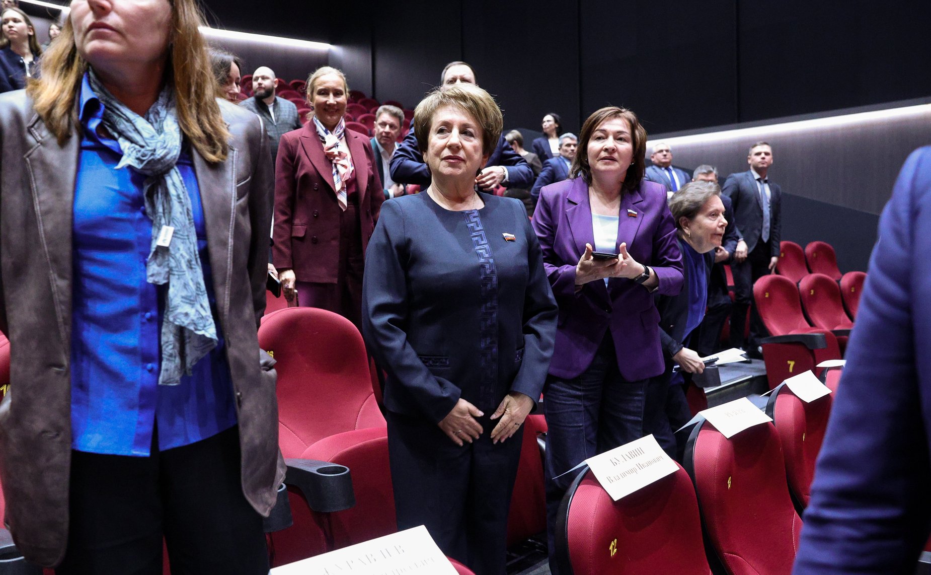 Участие Председателя Совета Федерации Валентины Матвиенко и сенаторов РФ в специальном показе фильма «Малыш»