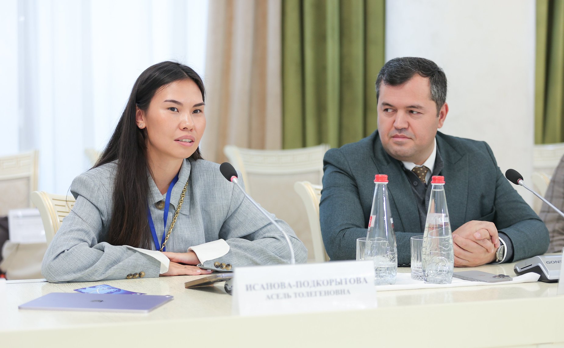 Ольга Щетинина приняла участие в круглом столе на тему «Межгосударственный горный маршрут» (автор: Пресс-служба Министерства экономики и территориального развития Республики Дагестан)