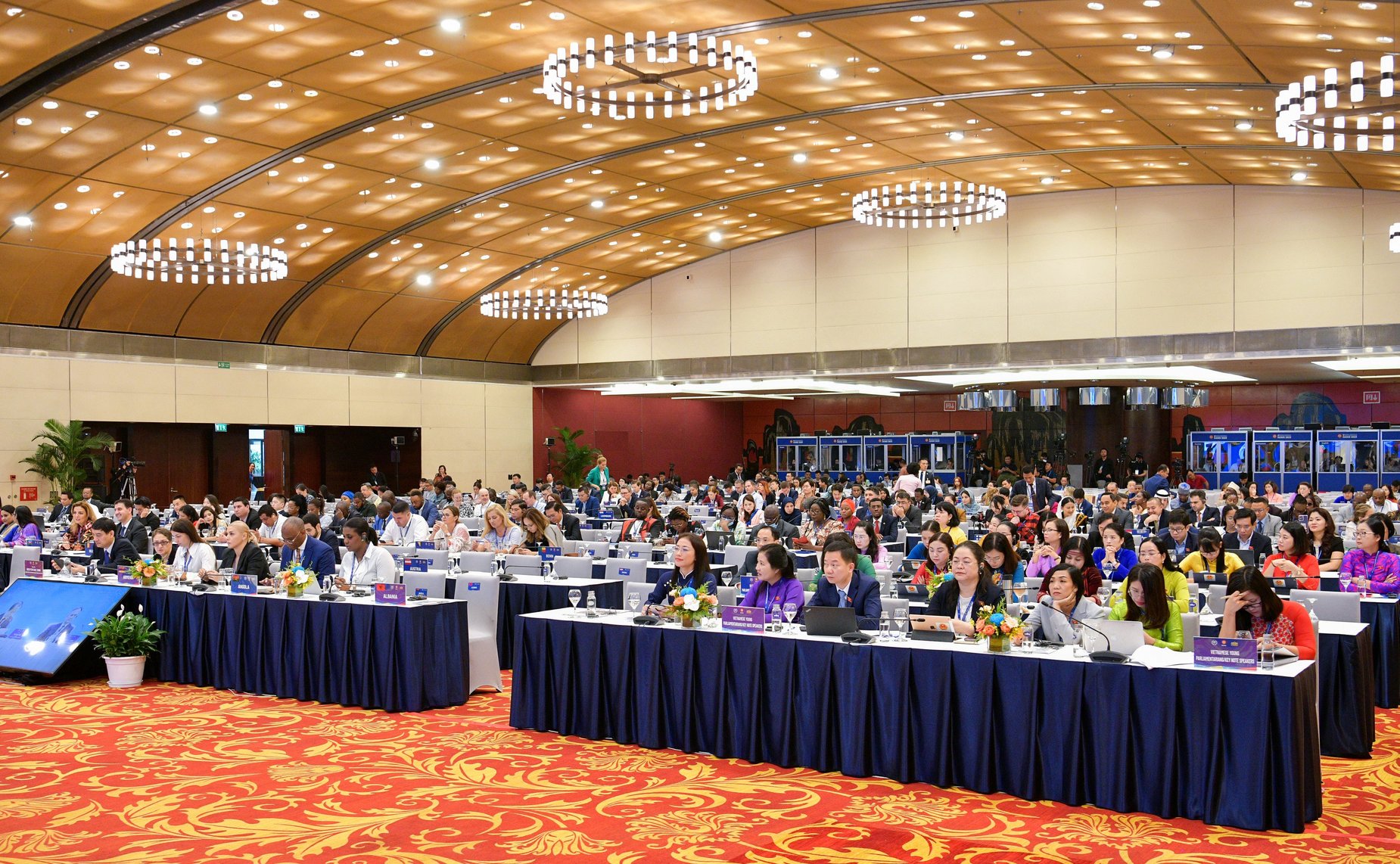 Сенаторы РФ приняли участие в Девятой Всемирной конференции молодых парламентариев Межпарламентского союза