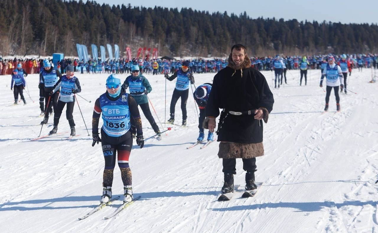 Эдуард Исаков принял участие в XI Международном Югорском лыжном марафоне «UGRA SKI»