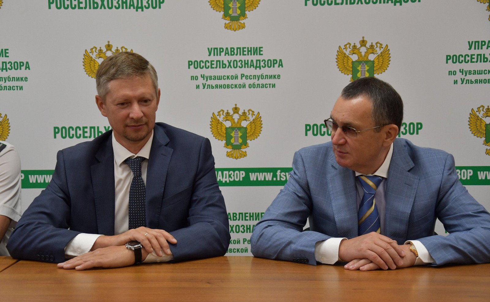 Николай Федоров посетил Управление Федеральной службы по ветеринарному и фитосанитарному надзору по Чувашской Республике и Ульяновской области