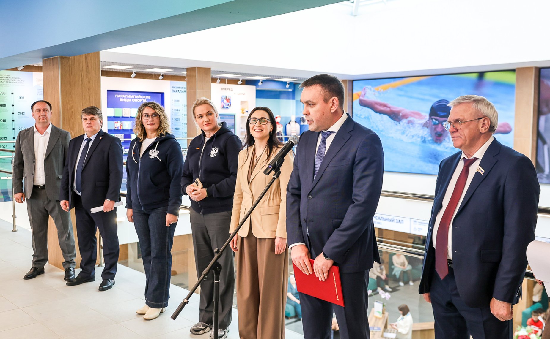 Сенаторы посетили государственное автономное образовательное учреждение дополнительного образования Нижегородской области «Спортивная школа „Региональный центр адаптивных видов спорта“»