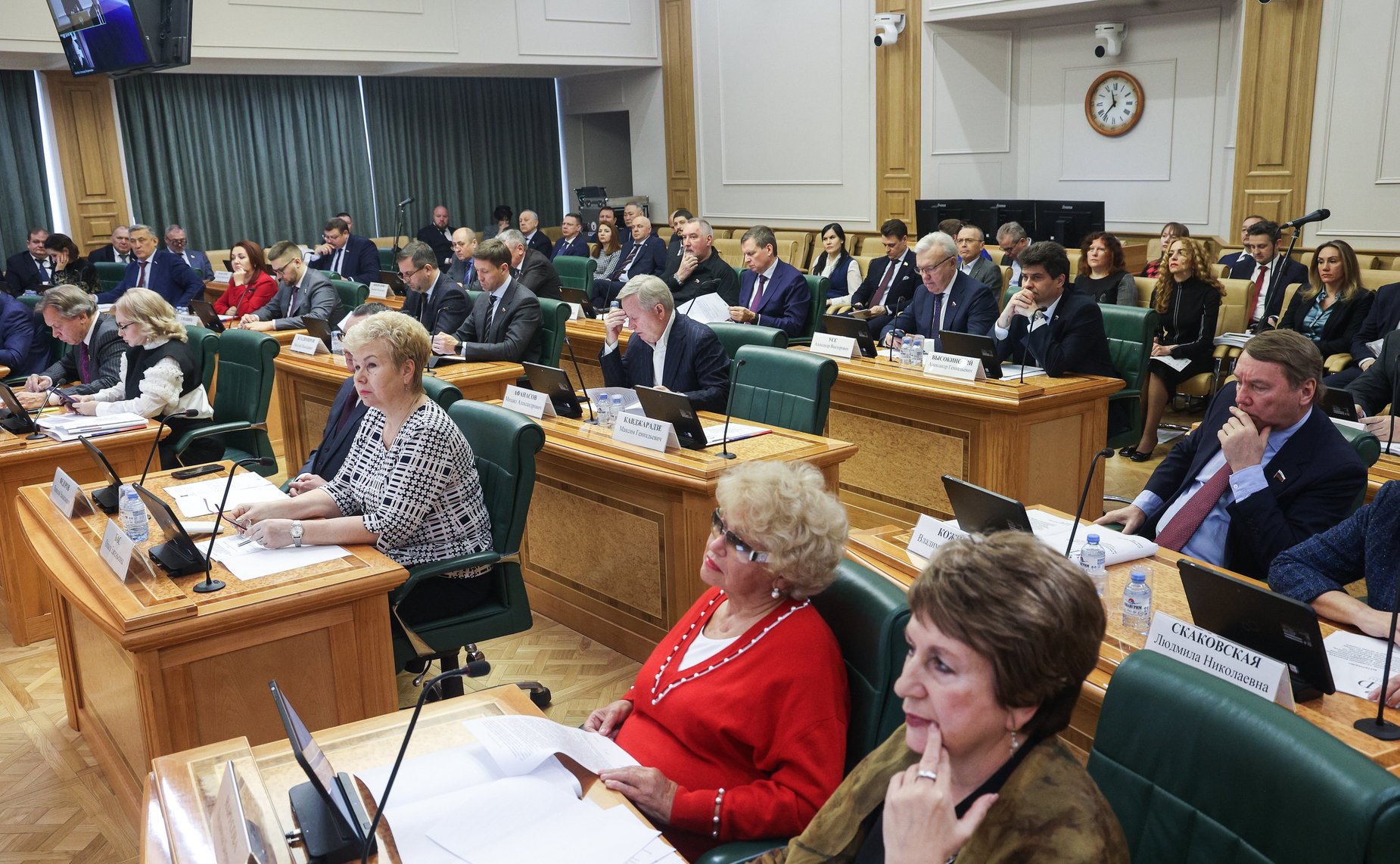 Совместное заседание Комитета СФ по конституционному законодательству и государственному строительству, Комитате СФ по обороне и безопасности и Комитета СФ по федеративному устройству, региональной политике, МСУ и делам Севера