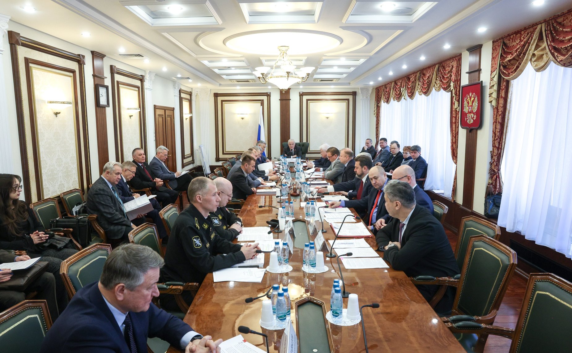 Заседание Комитета Совета Федерации по обороне и безопасности