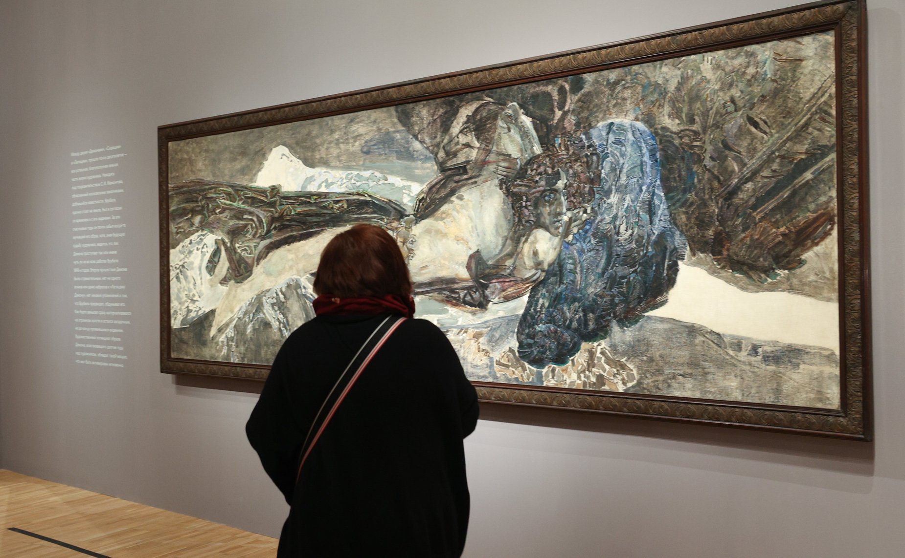 Валентина Матвиенко посетила художественную выставку «Михаил Врубель» в Третьяковской галерее