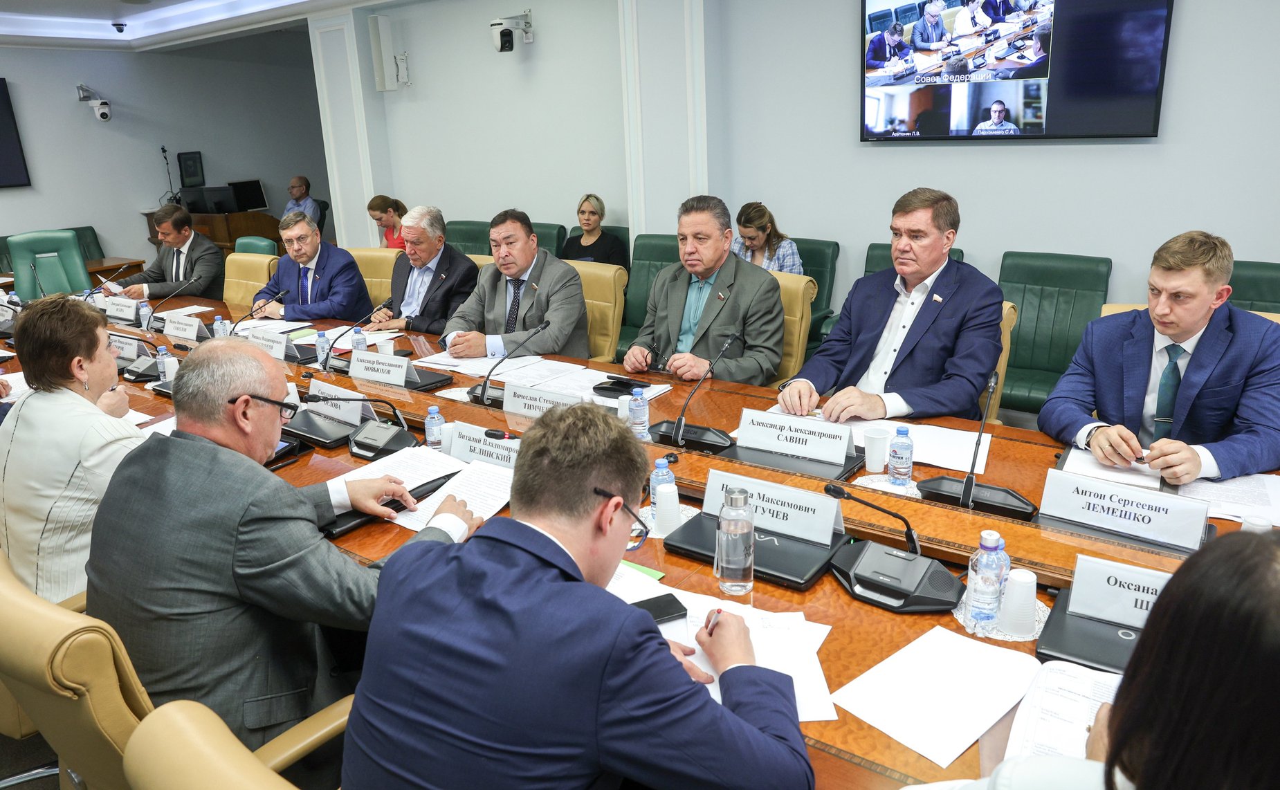 Совещание Комитета Совета Федерации по Регламенту и организации парламентской деятельности по вопросу практики нормативно-правового регулирования международного взаимодействия в сфере предупреждения и противодействия коррупции
