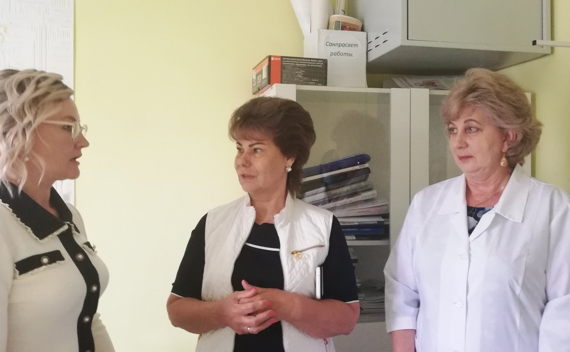 Татьяна Гигель побывала в одном из лучших фельдшерско-акушерских пунктов республики в селе Паспаул