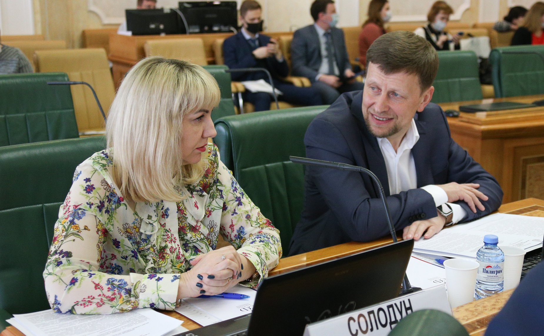 Галина Солодун и Вадим Харлов