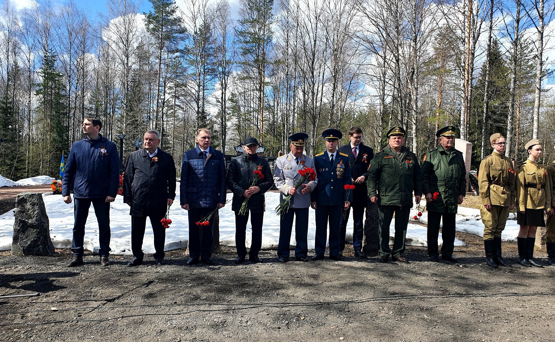 Александр Ракитин принял участие в мероприятиях, посвященных празднованию Дня Победы в Республике Карелия