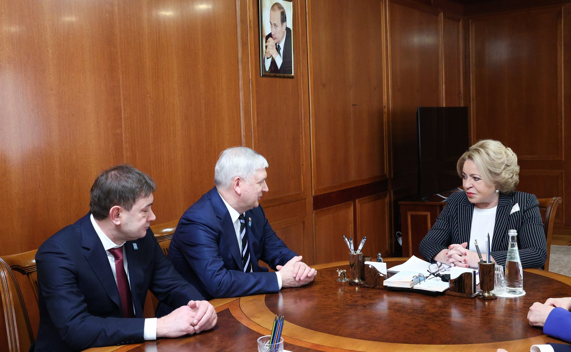 Валентина Матвиенко провела встречу с руководством Воронежской области