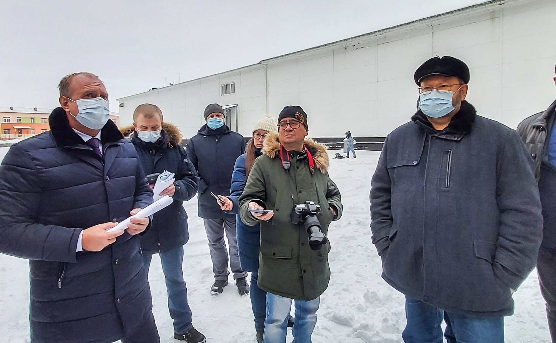 Олег Мельниченко провел осмотр объектов строительства и жилищно-коммунального хозяйства города Норильска