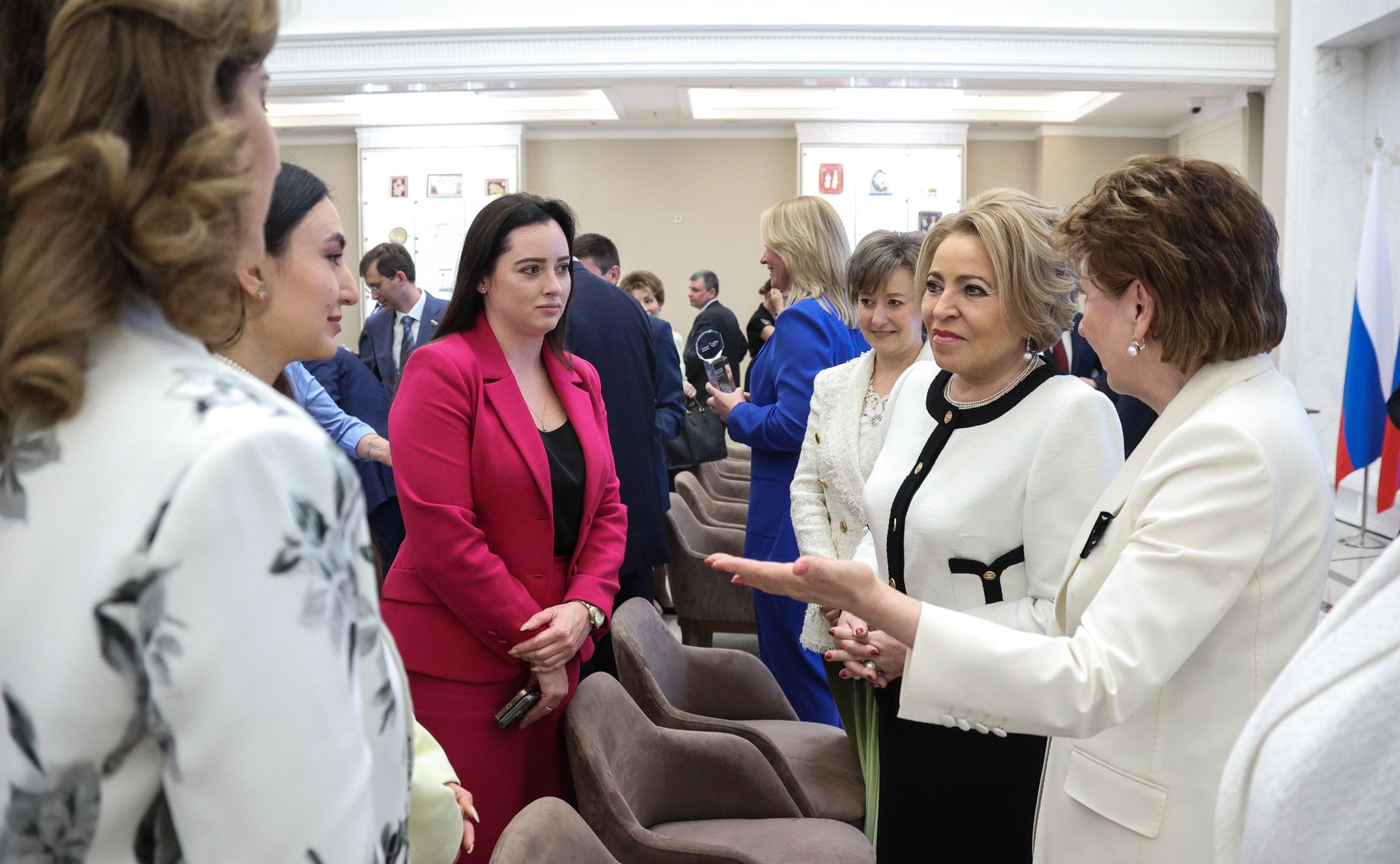 Церемония награждения победителей Всероссийского конкурса центров поддержки экспорта «Лидеры поддержки. Женщины в экспорте»