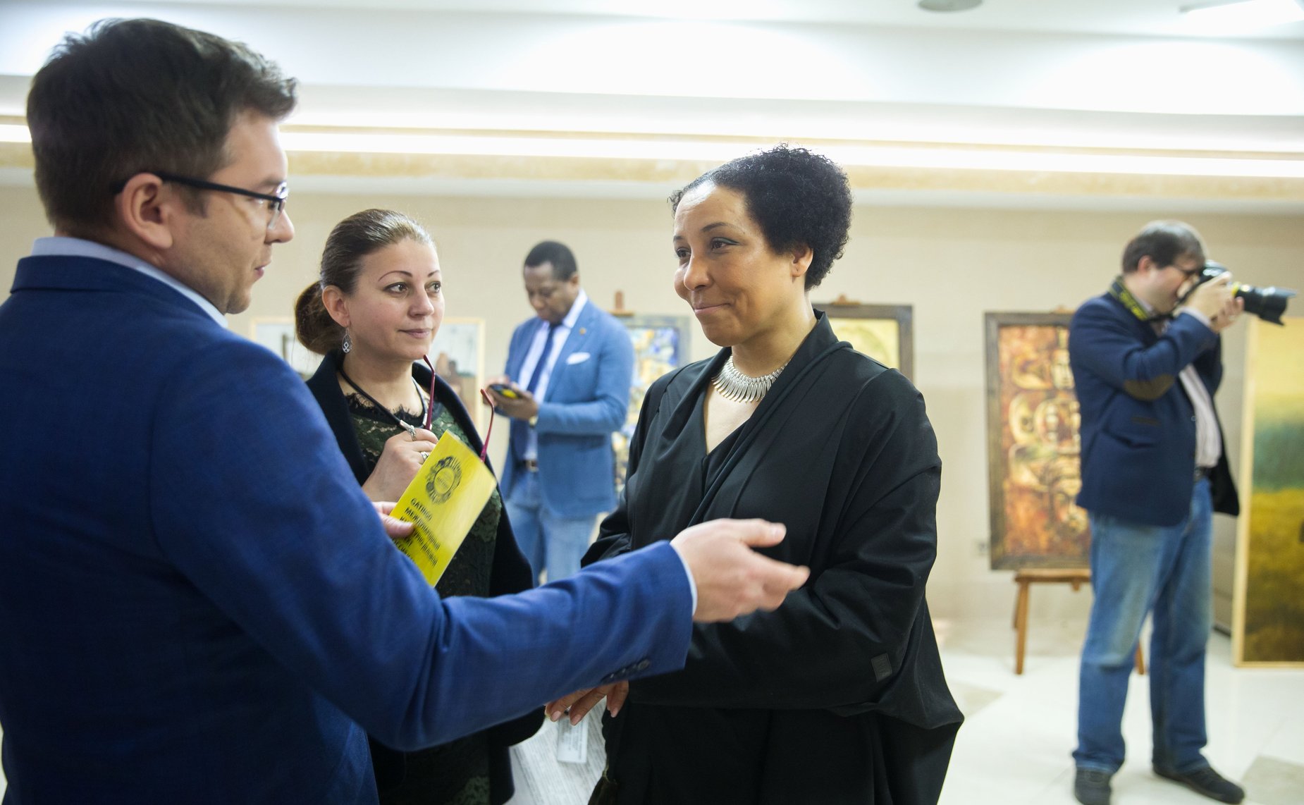 Открытие выставки «Россия – Африка»: диалог цивилизаций» в Совете Федерации