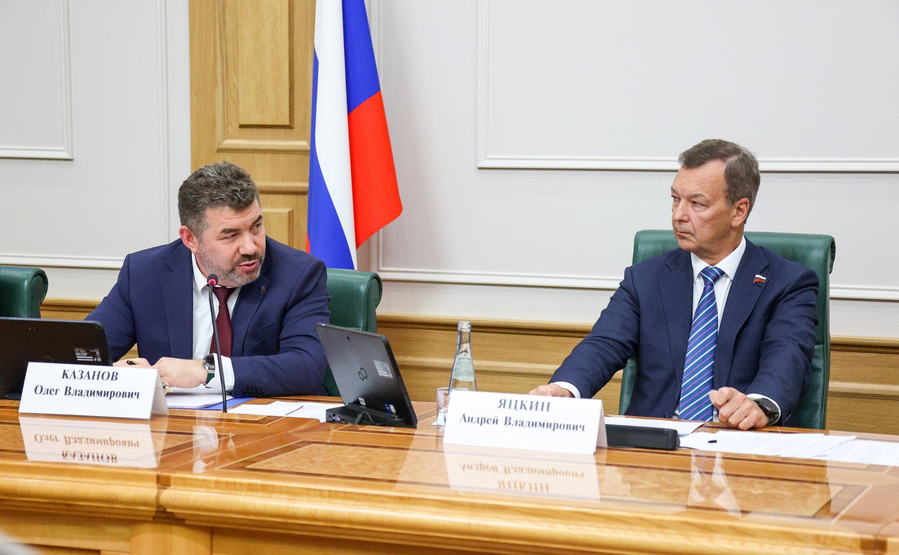 «Парламентский диалог» с руководителем Федерального агентства по недропользованию Олегом Казановым