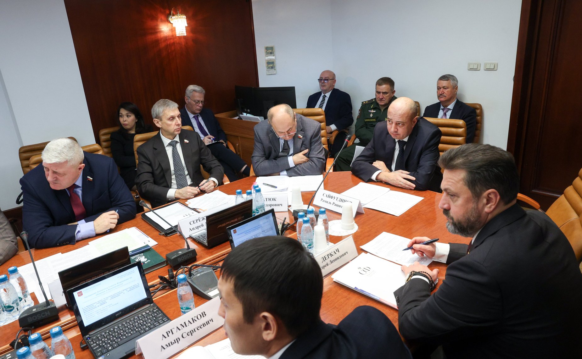 Заседание Комитета Совета Федерации по обороне и безопасности