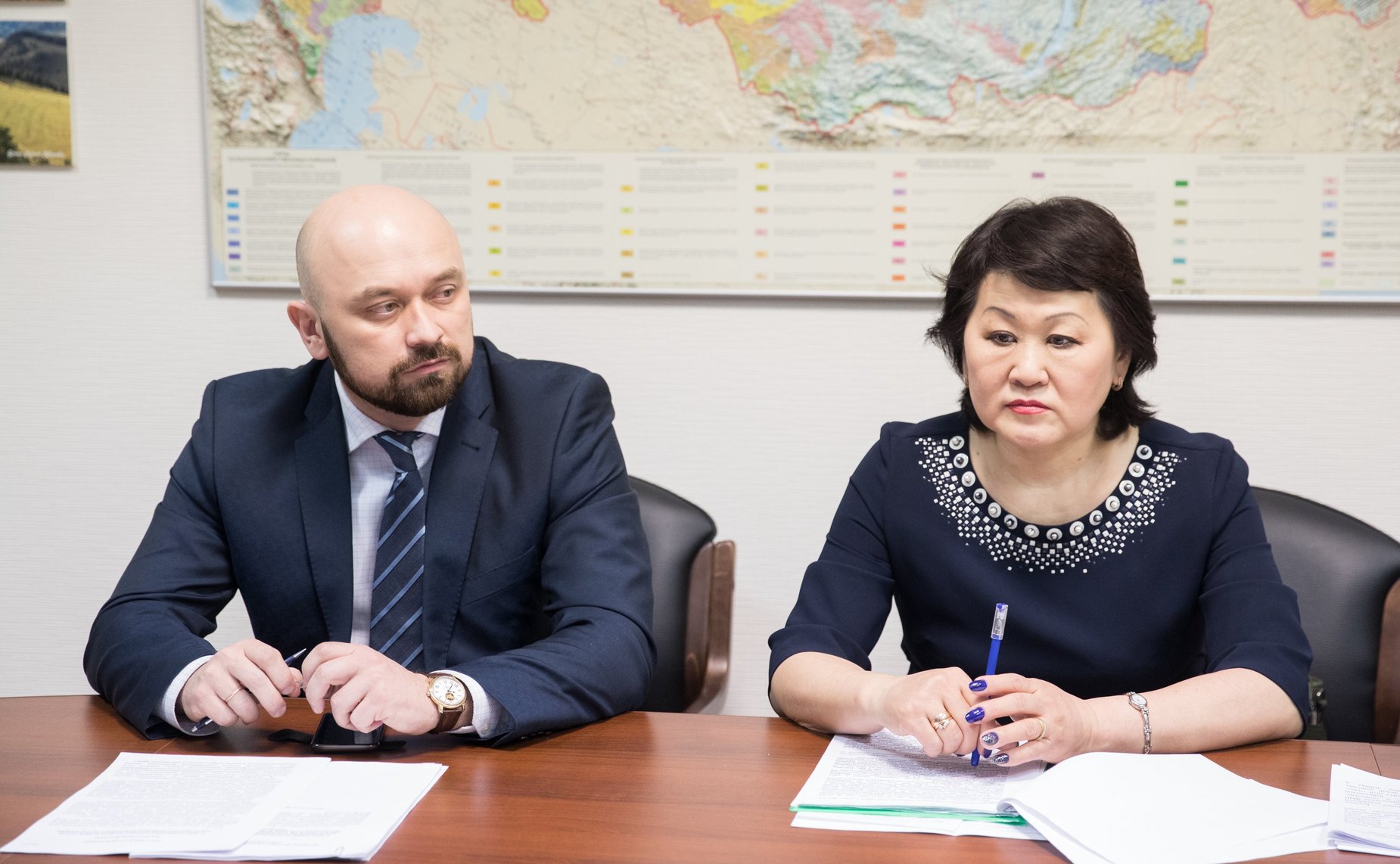 Встреча М. Щетинина с делегацией Республики Бурятия