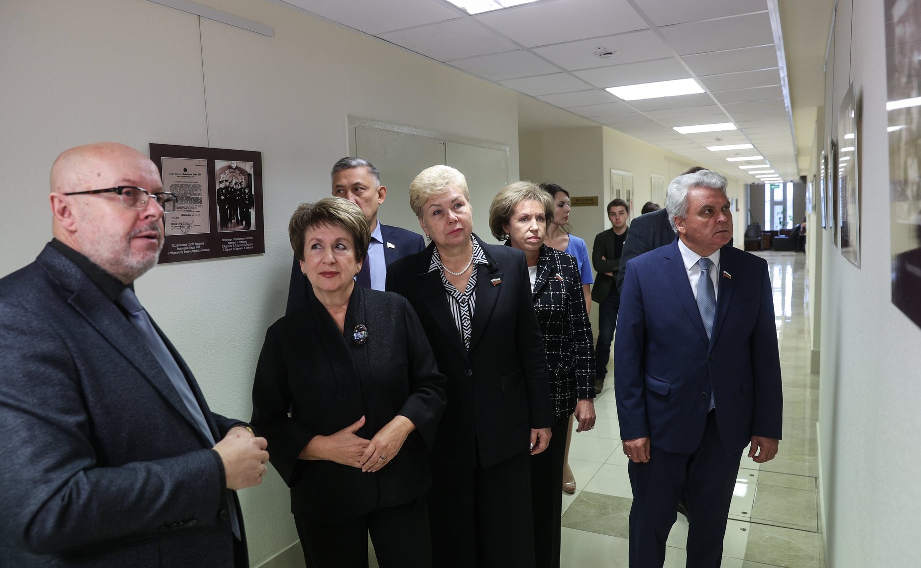 Открытие в Совете Федерации фотовыставки «Кадеты – гордость России»