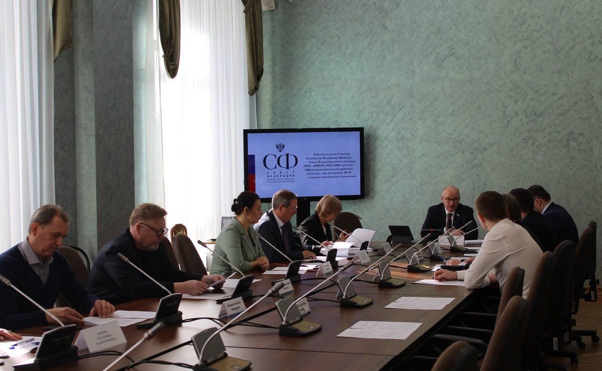 Олег Цепкин провел рабочую встречу с активом Челябинского областного отделения «Опоры России»