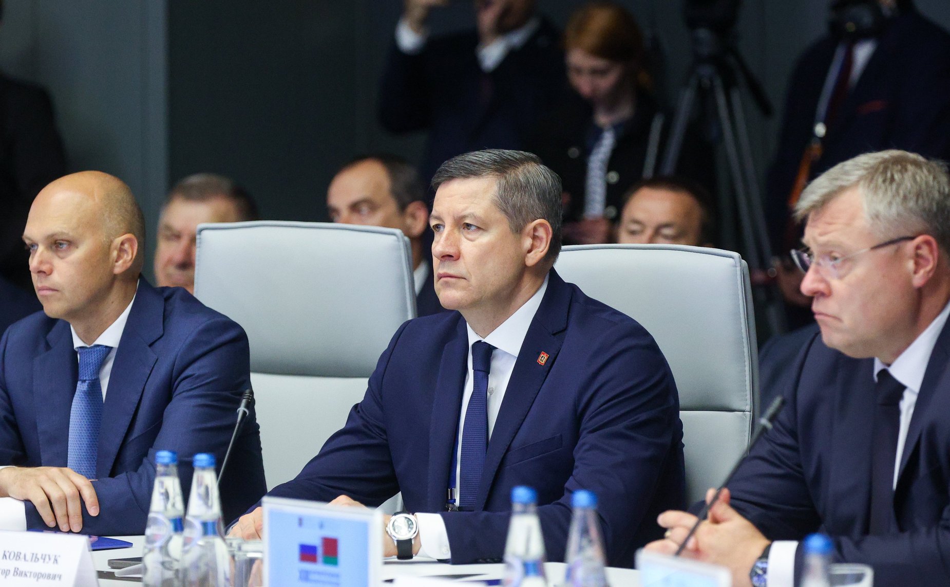 Встреча Председателя СФ Валентины Матвиенко и Председателя Совета Республики Национального собрания Республики Беларусь Натальи Кочановой с руководителями российских и белорусских регионов