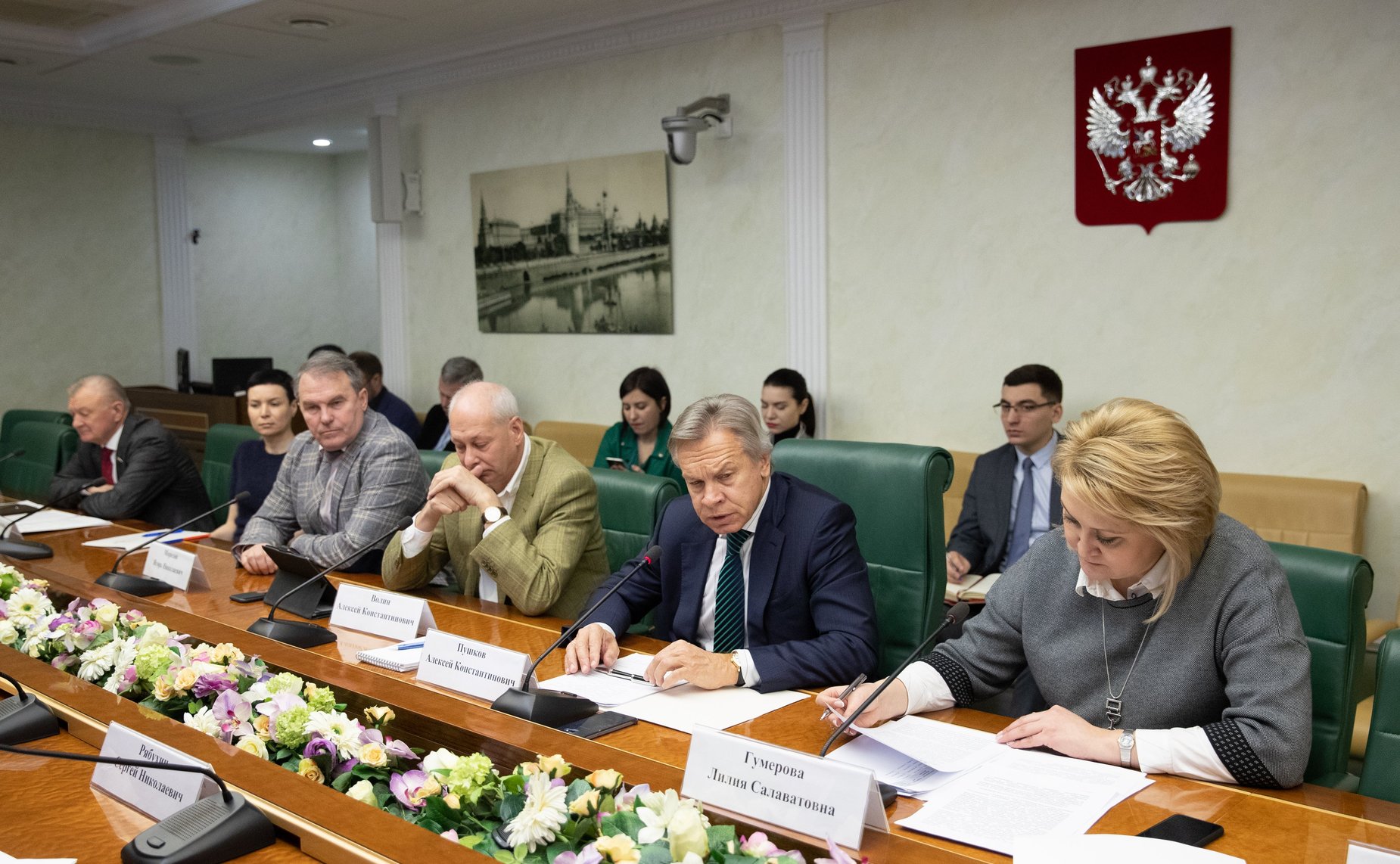 Заседание Временной комиссии СФ по информационной политике и взаимодействию со СМИ