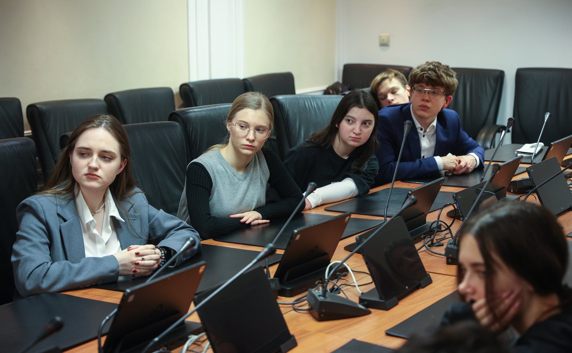 Рабочая встреча Олега Земцова со студентами и преподавателями Института экономики, управления и права ГАОУ ВО города Москвы «Московский городской педагогический университет»