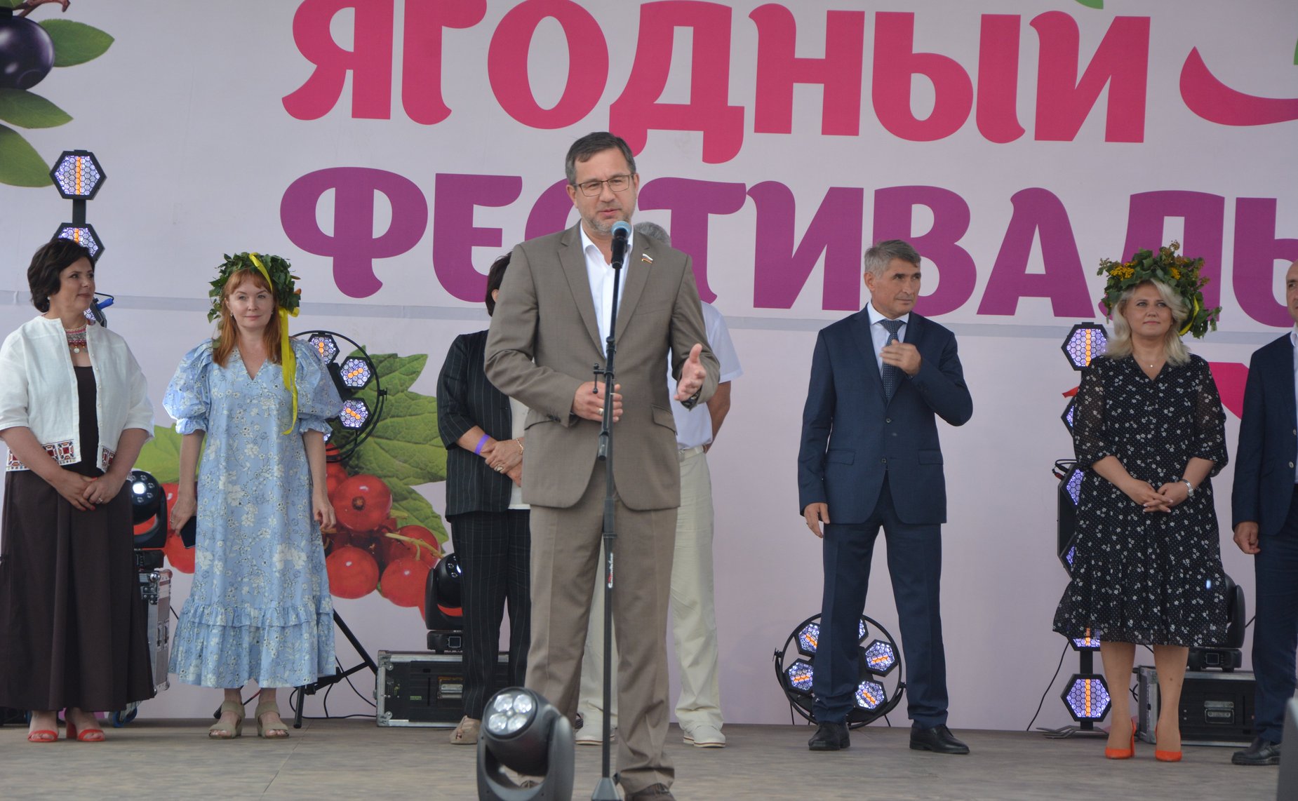 Николай Владимиров принял участие в Ягодном фестивале