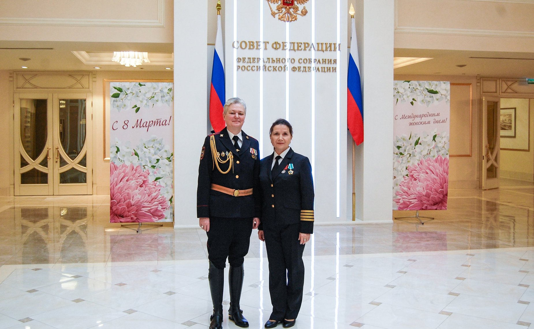 В Совете Федерации состоялась встреча с участницами Ассоциации «Женщины в погонах»