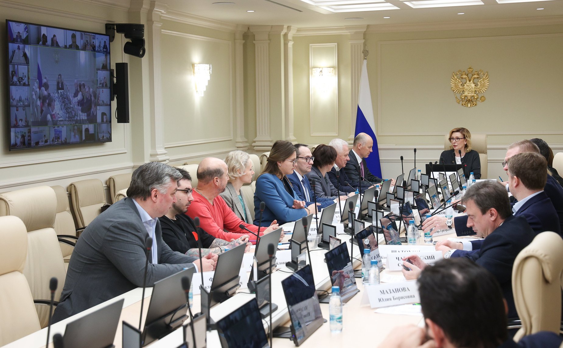 Заседание организационного комитета 3-го Всероссийского телемарафона «Марафон здоровья #ВместеЗДОРОВО»