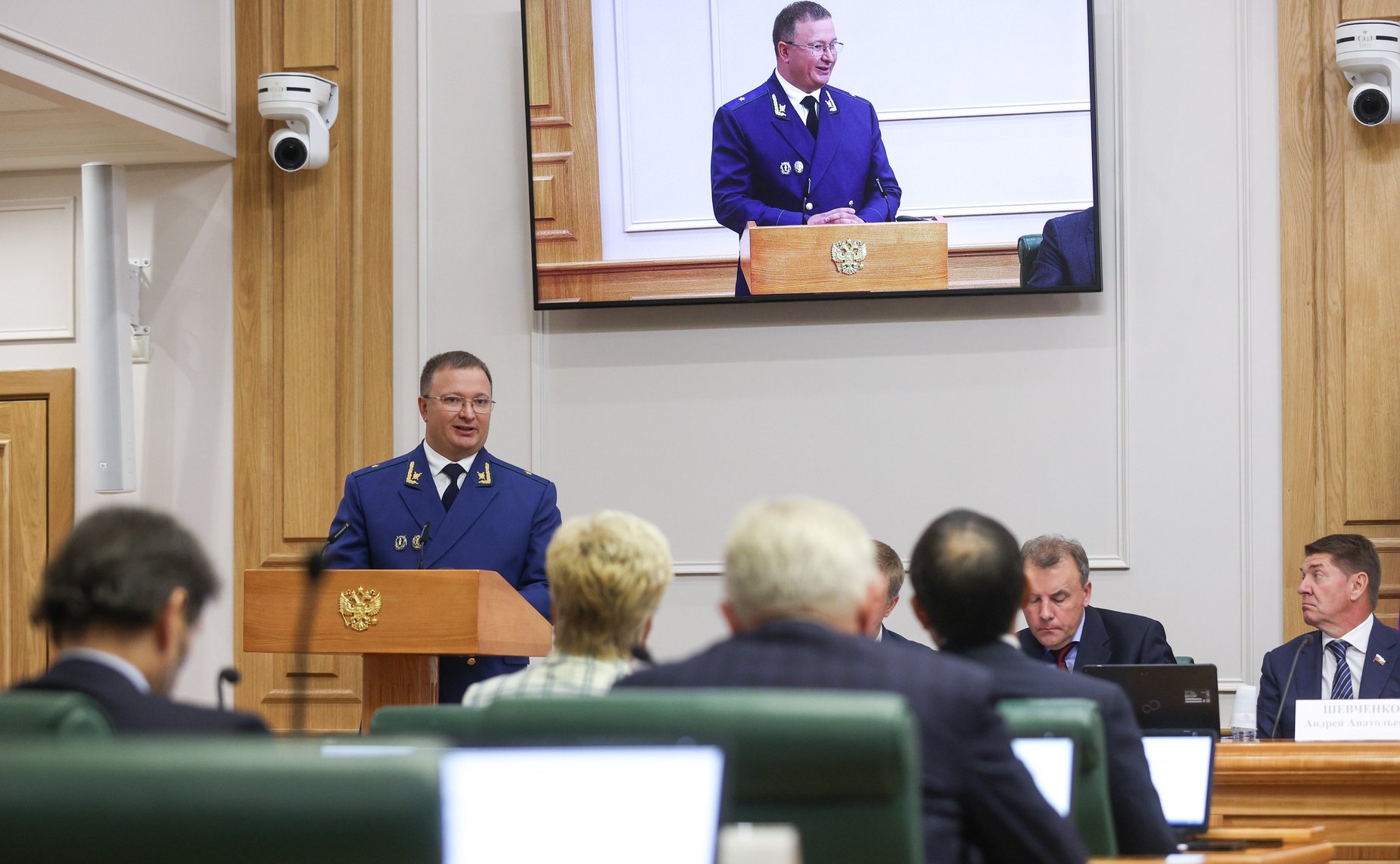 Совместное заседание Комитета СФ по конституционному законодательству и государственному строительству, Комитета СФ по обороне и безопасности и Комитета СФ по федеративному устройству, региональной политике, МСУ и делам Севера