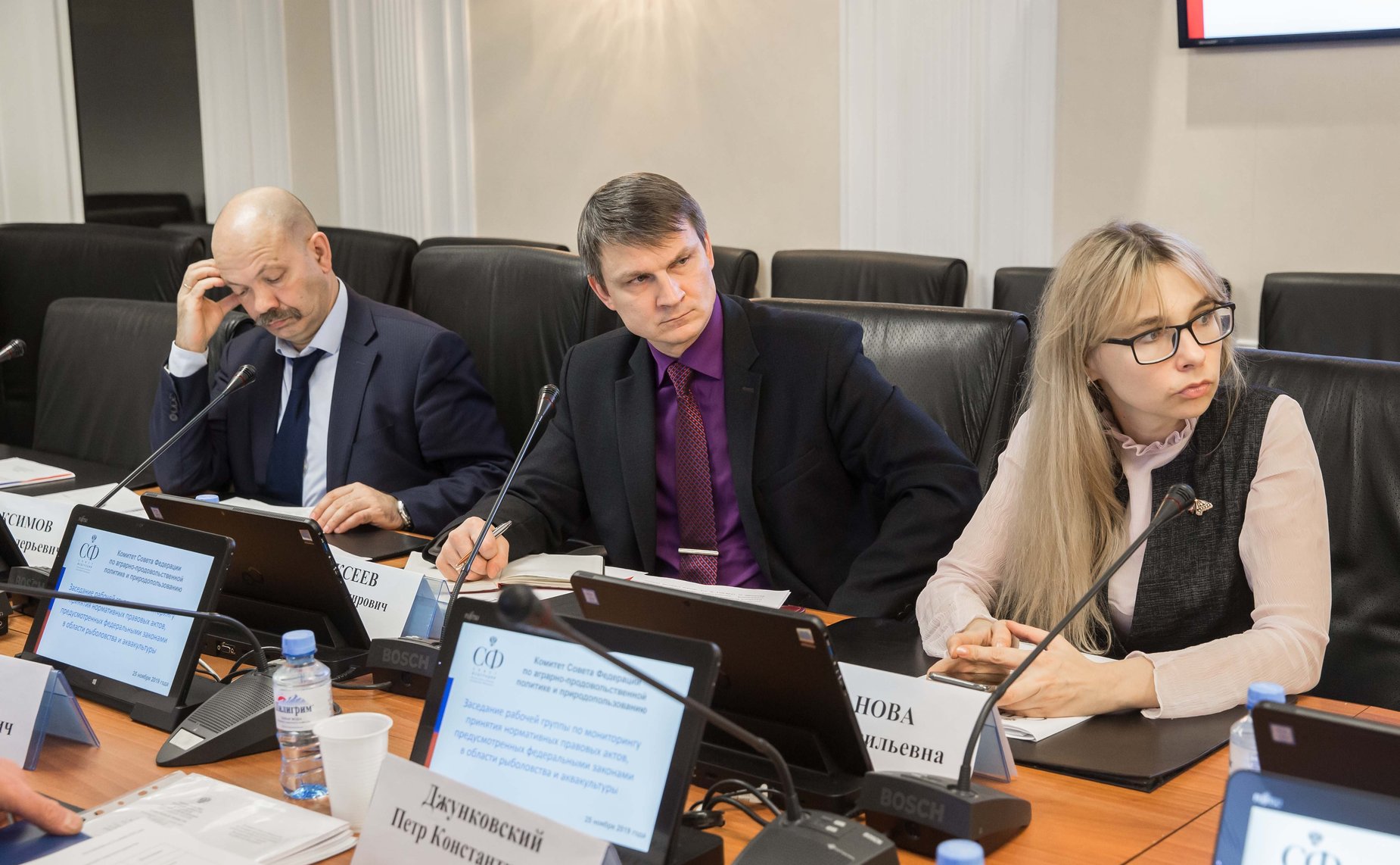 Заседание рабочей группы по мониторингу принятия нормативных актов в области рыболовства и аквакультуры