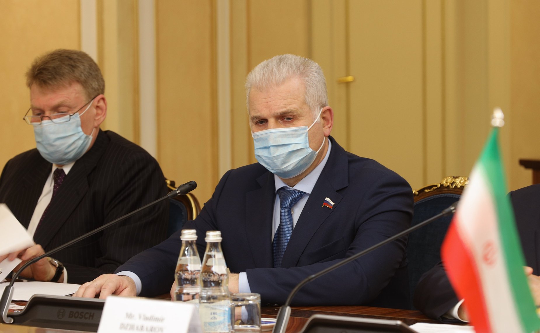 Встреча Валентины Матвиенко с Председателем Собрания Исламского Совета Исламской Республики Иран Мохаммадом Багером Галибафом