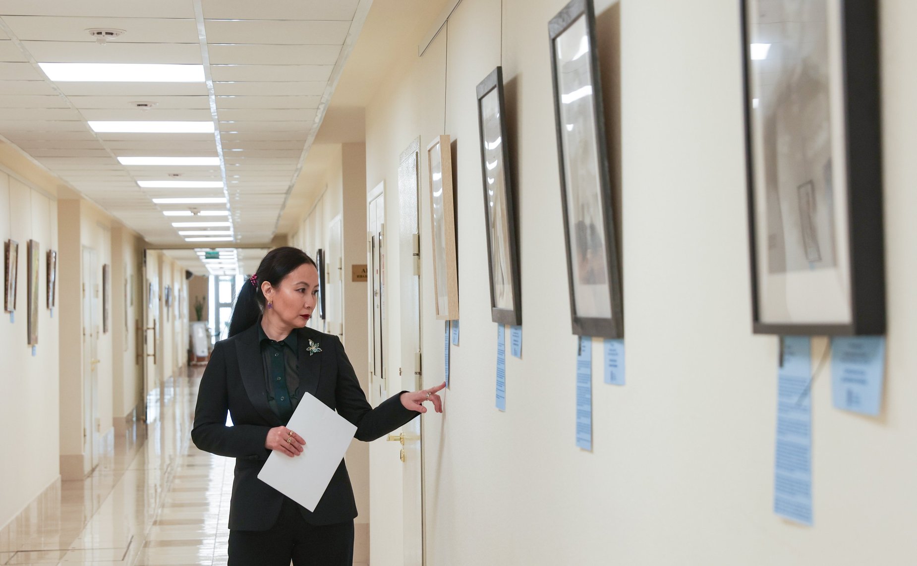 В Совете Федерации открылась выставка заслуженного художника РФ и РСО-Алания Виктора Цаллагова проекта «Лики Братства»