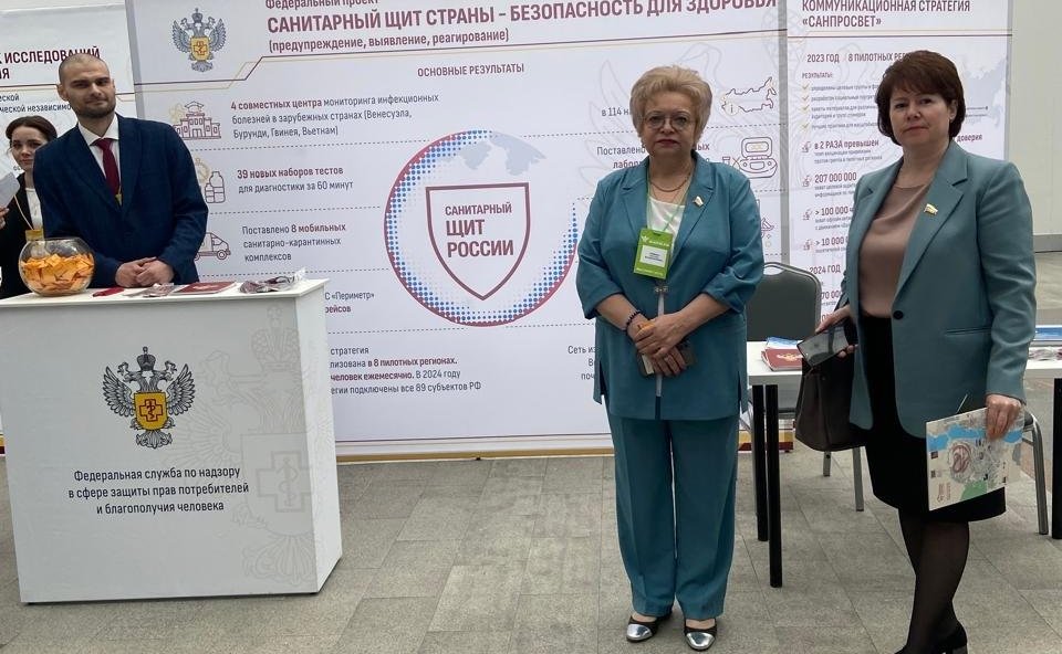 Оксана Хлякина и Анастасия Жукова приняли участие в открытии XIX Всероссийского форума «Здоровье нации — основа процветания России»