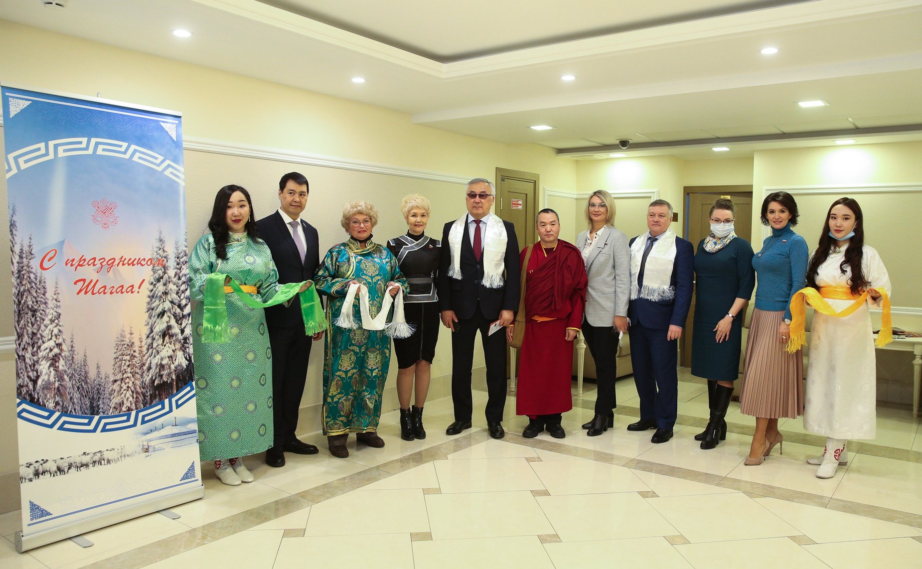 В Совете Федерации состоялось открытие Фотовыставки «Навстречу белому месяцу», приуроченной к празднованию буддийского Нового года по лунному календарю