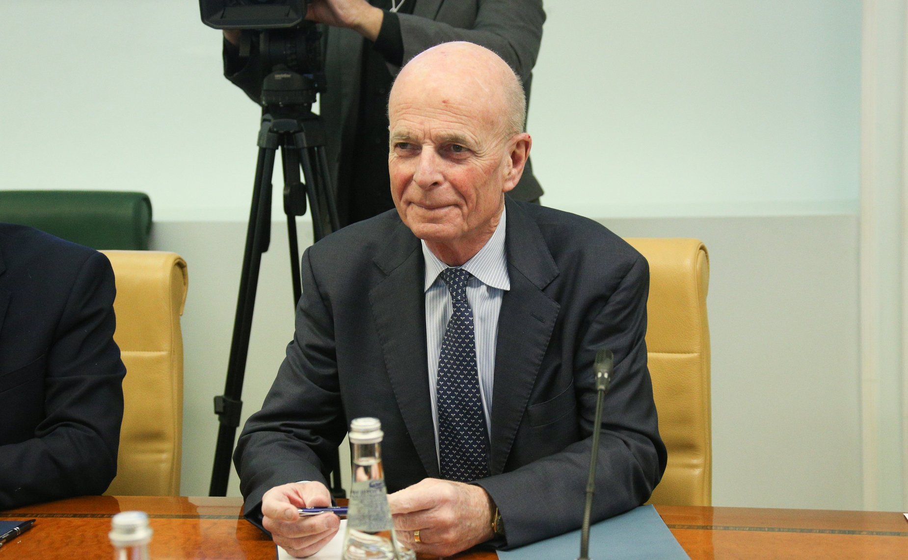 Встреча заместителя Председателя СФ Константина Косачева с делегацией Королевского объединенного института оборонных исследований