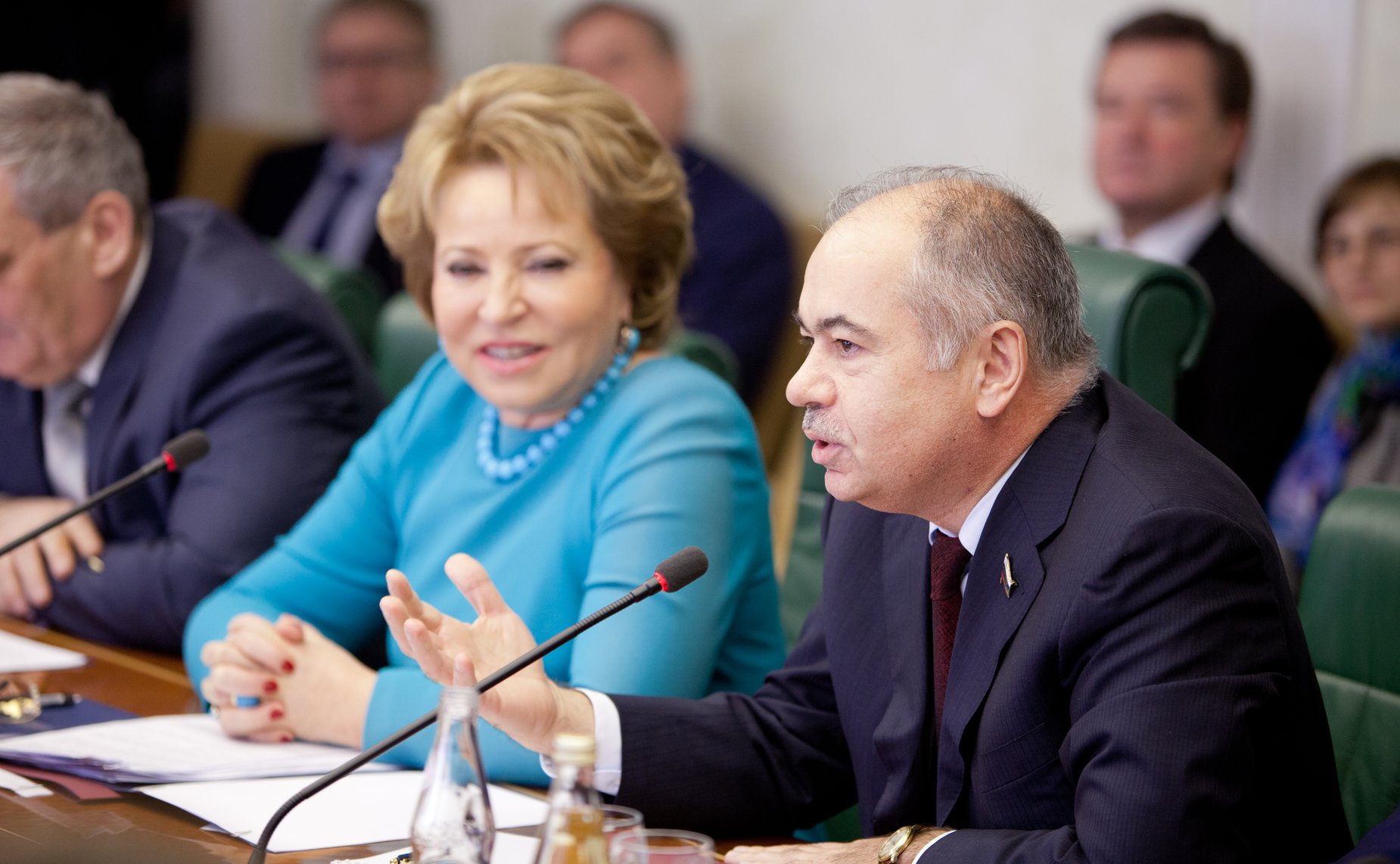 Встреча в Совете Федерации В. Матвиенко с делегацией Верховного Совета Автономной Республики Крым  4