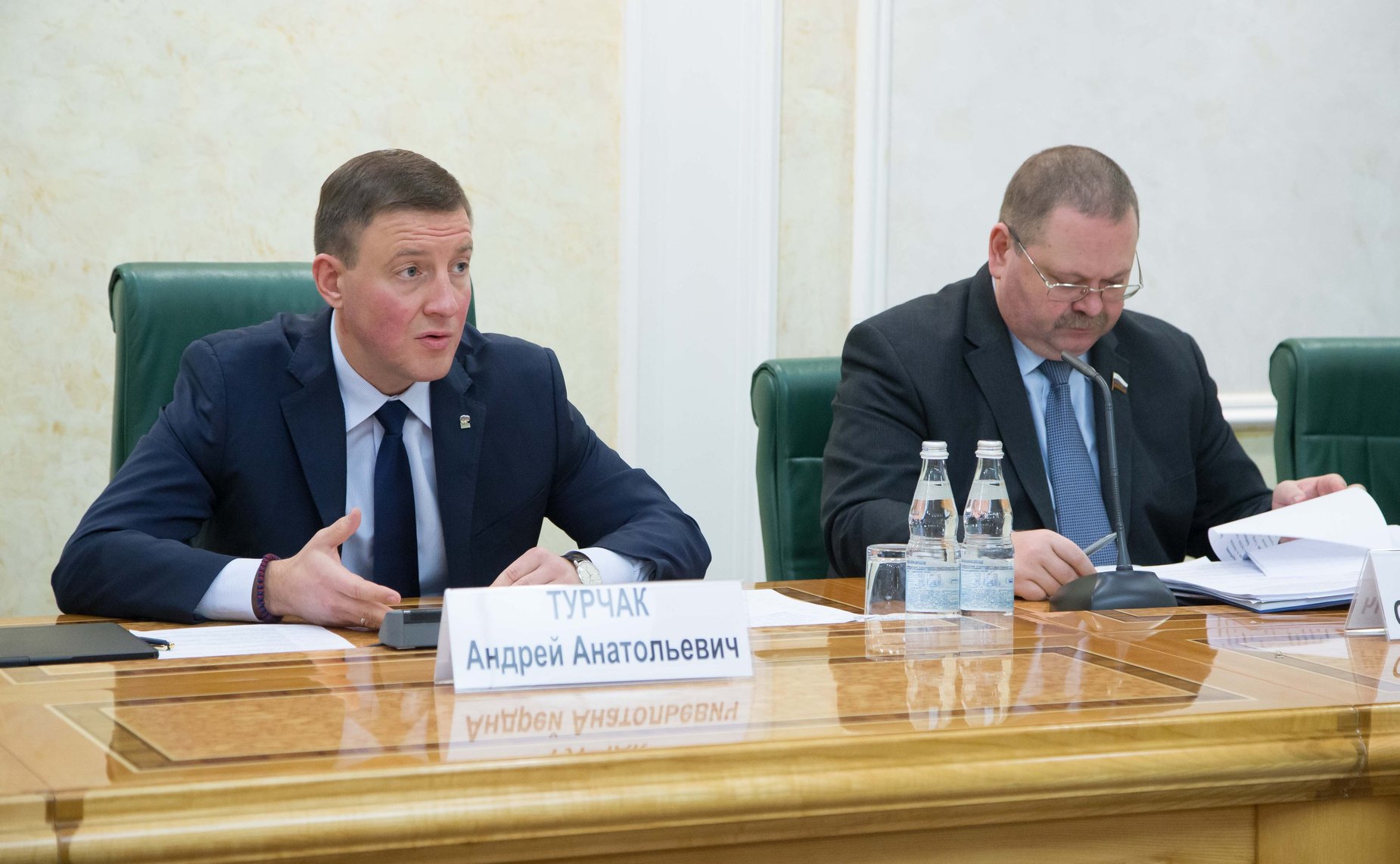 Андрей Турчак и Олег Мельниченко