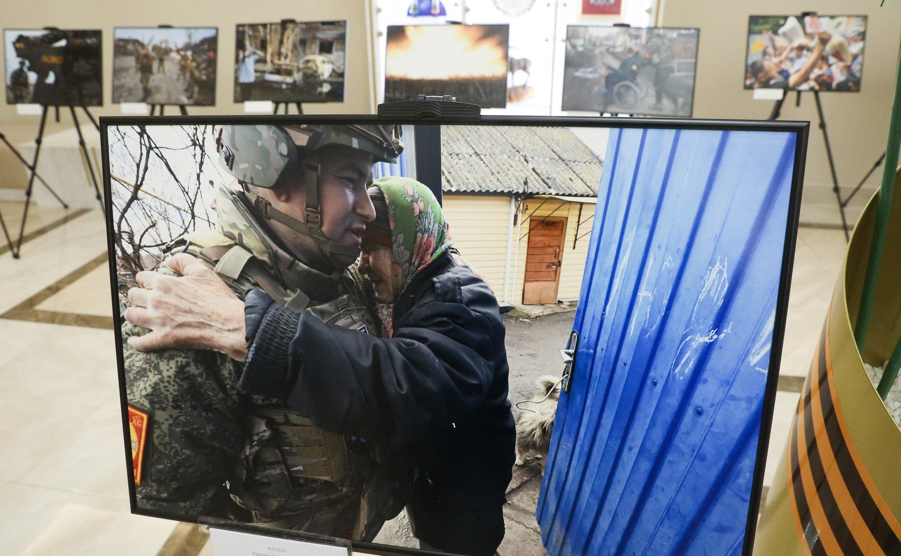 Открытие фотовыставки «Следственный комитет России сегодня» (в зоне проведения СВО)