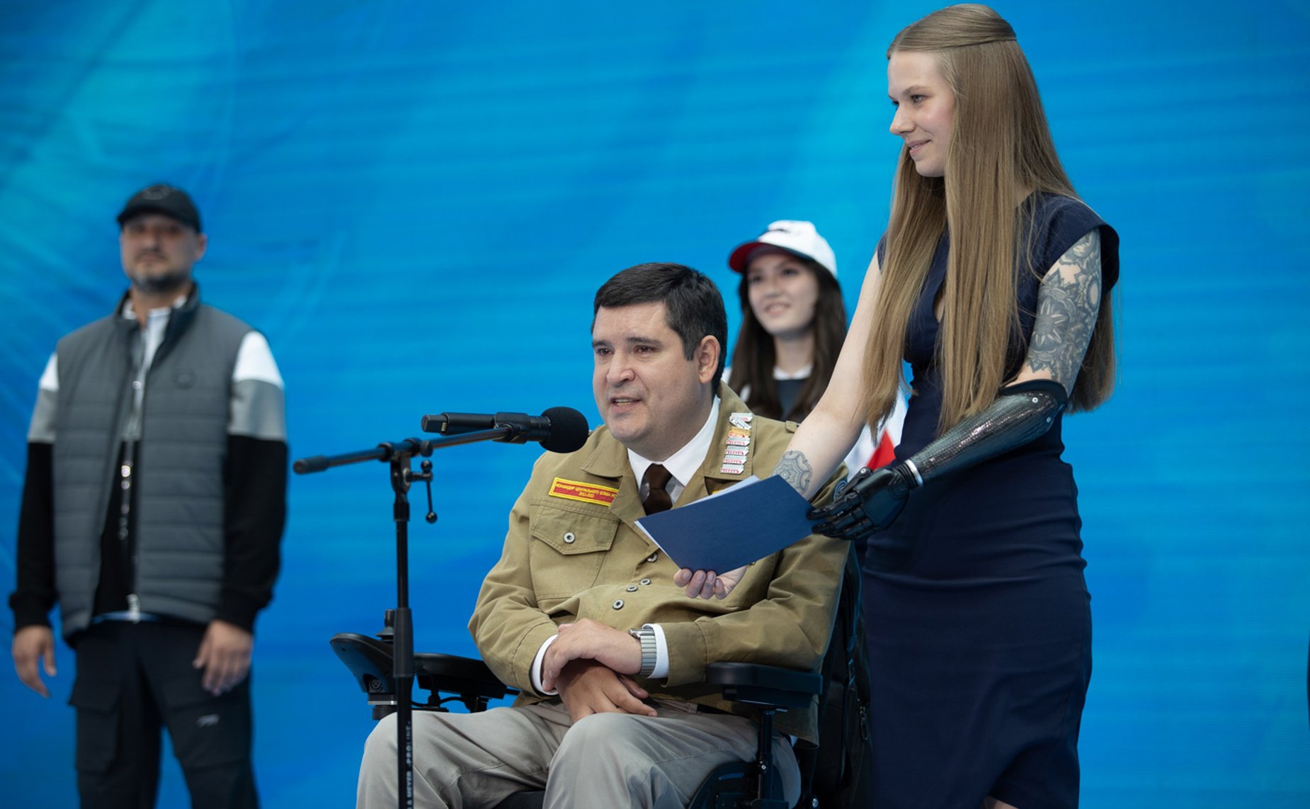 XXVIII Петербургский международный экономический форум (ПМЭФ’25). Показ международного конкурса адаптивной моды «На крыльях»