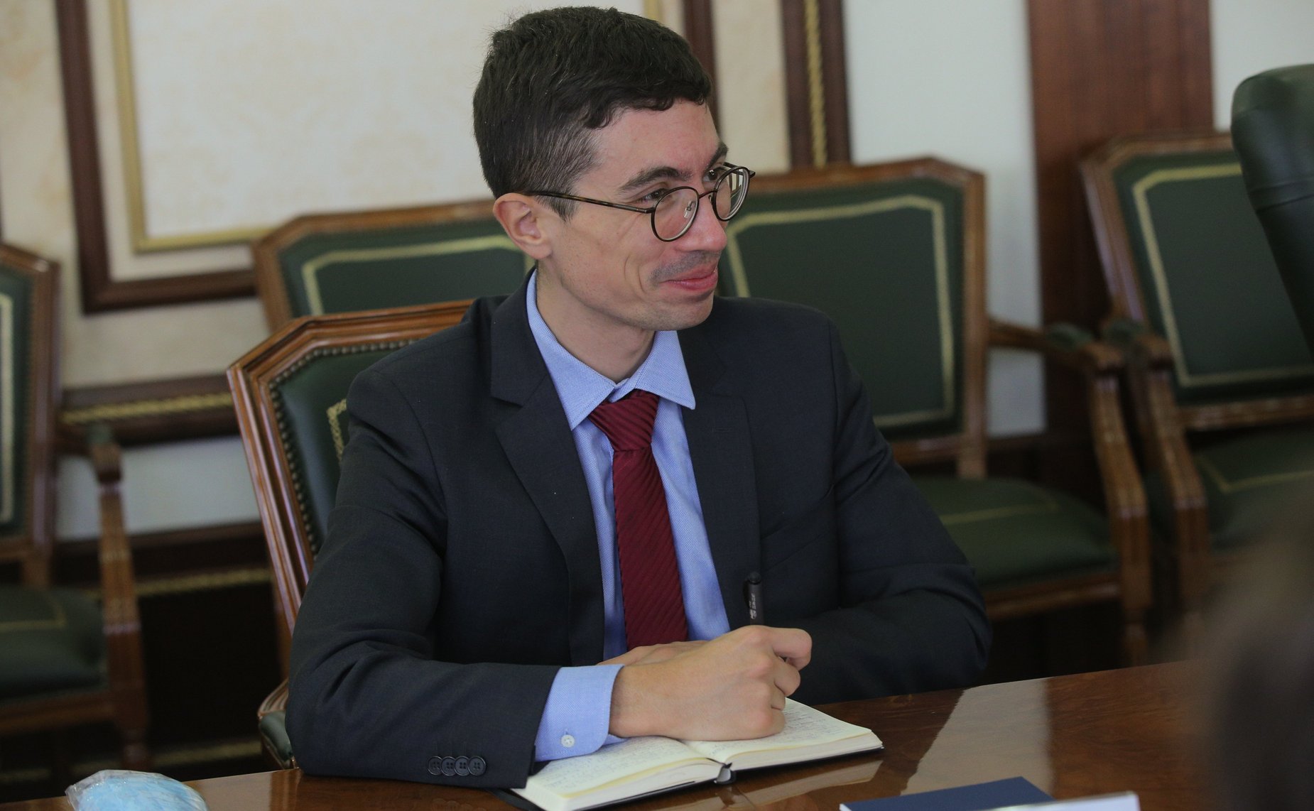 Встреча председателя Комитета СФ по международным делам Григория Карасина с Чрезвычайным и Полномочным Послом Федеративной Республики Бразилии в РФ