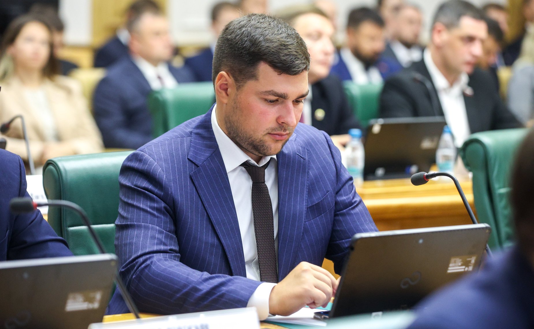 Заседание Палаты молодых законодателей при Совете Федерации