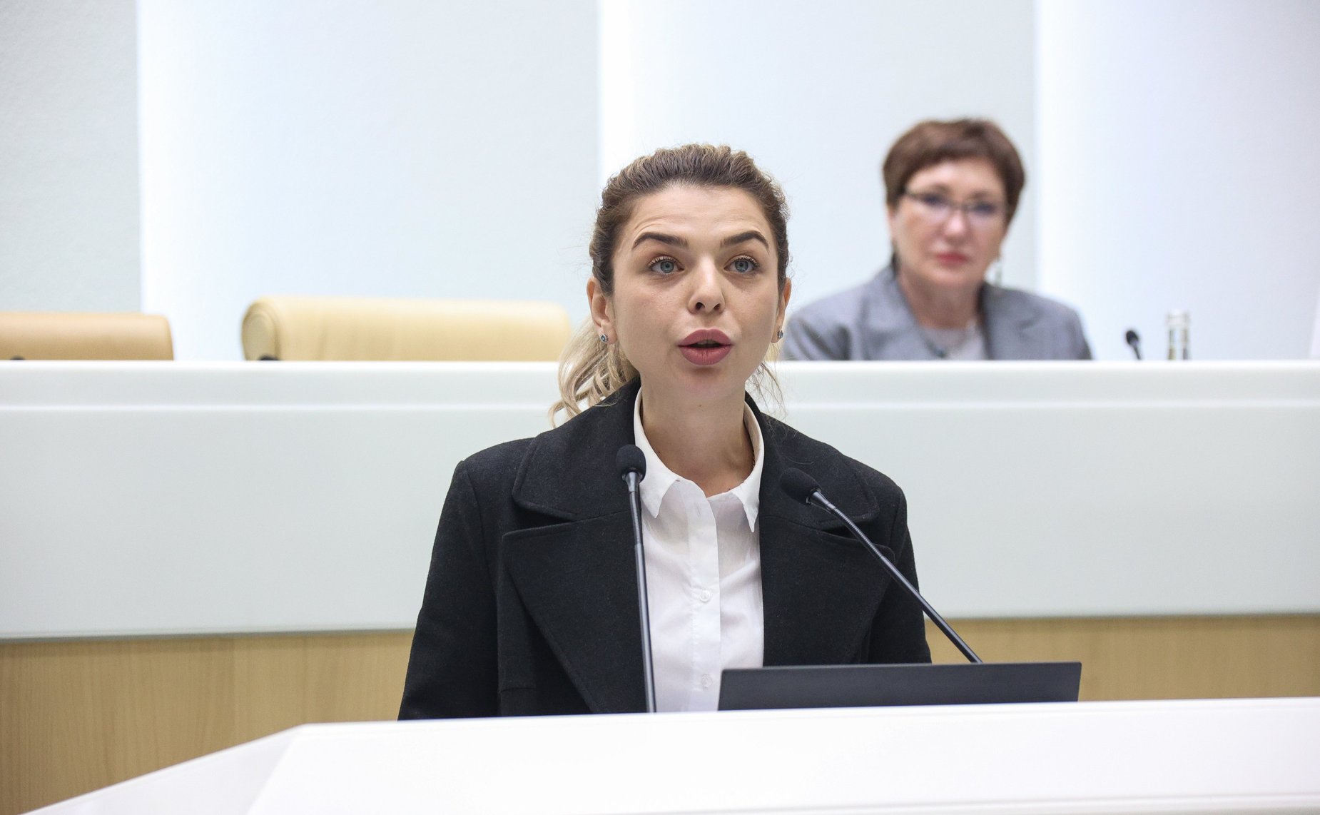 Заседание Палаты молодых законодателей при Совете Федерации