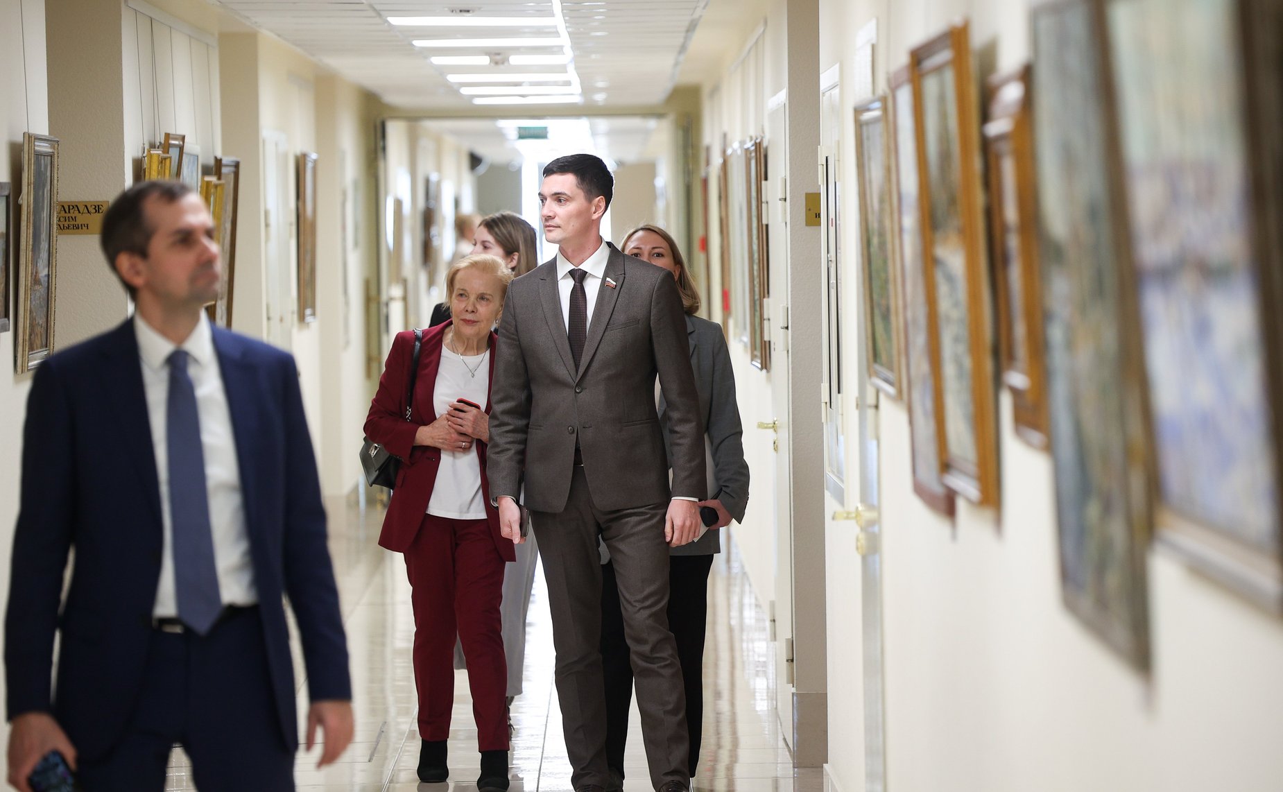 Открытие в Совете Федерации выставки «По Земле Вологодской»