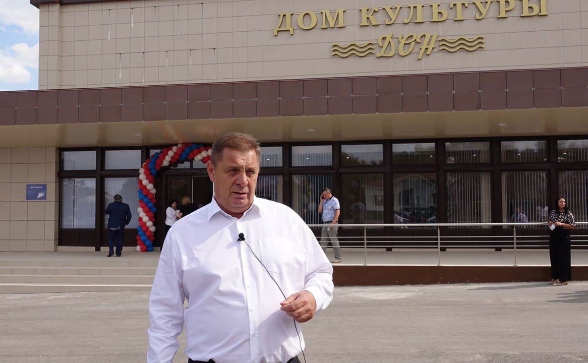 Николай Семисотов посетил Серафимовичский район и принял участие в открытии Дома культуры «Дон» после проведенной модернизации