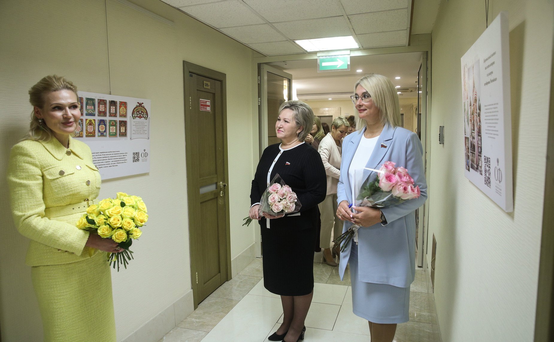 Открытие в Совете Федерации выставки о книжной серии «Удивительная Русь»