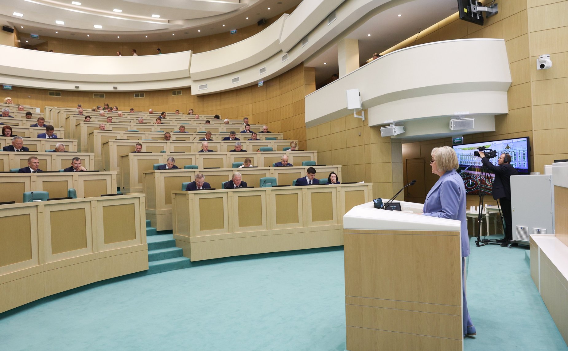 Директор Государственного музея-заповедника «Царское Село» Ольга Таратынова