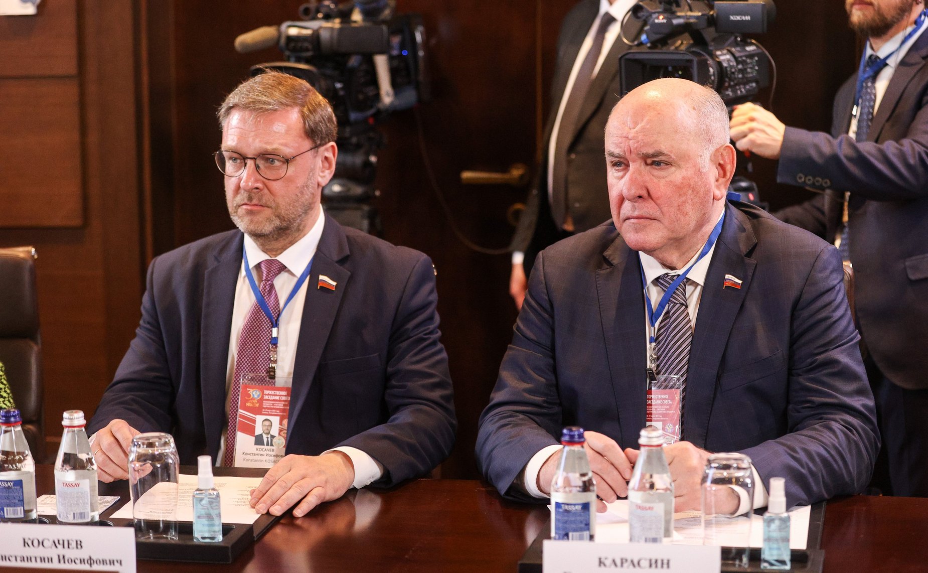 Встреча Председателя Совета Федерации Валентины Матвиенко с Председателем Сената Парламента Республики Казахстан Мауленом Ашимбаевым