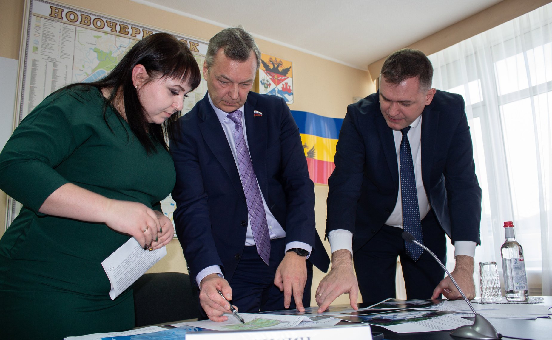 Рабочая поездка первого заместителя Председателя Совета Федерации Андрея Яцкина в Ростовскую область