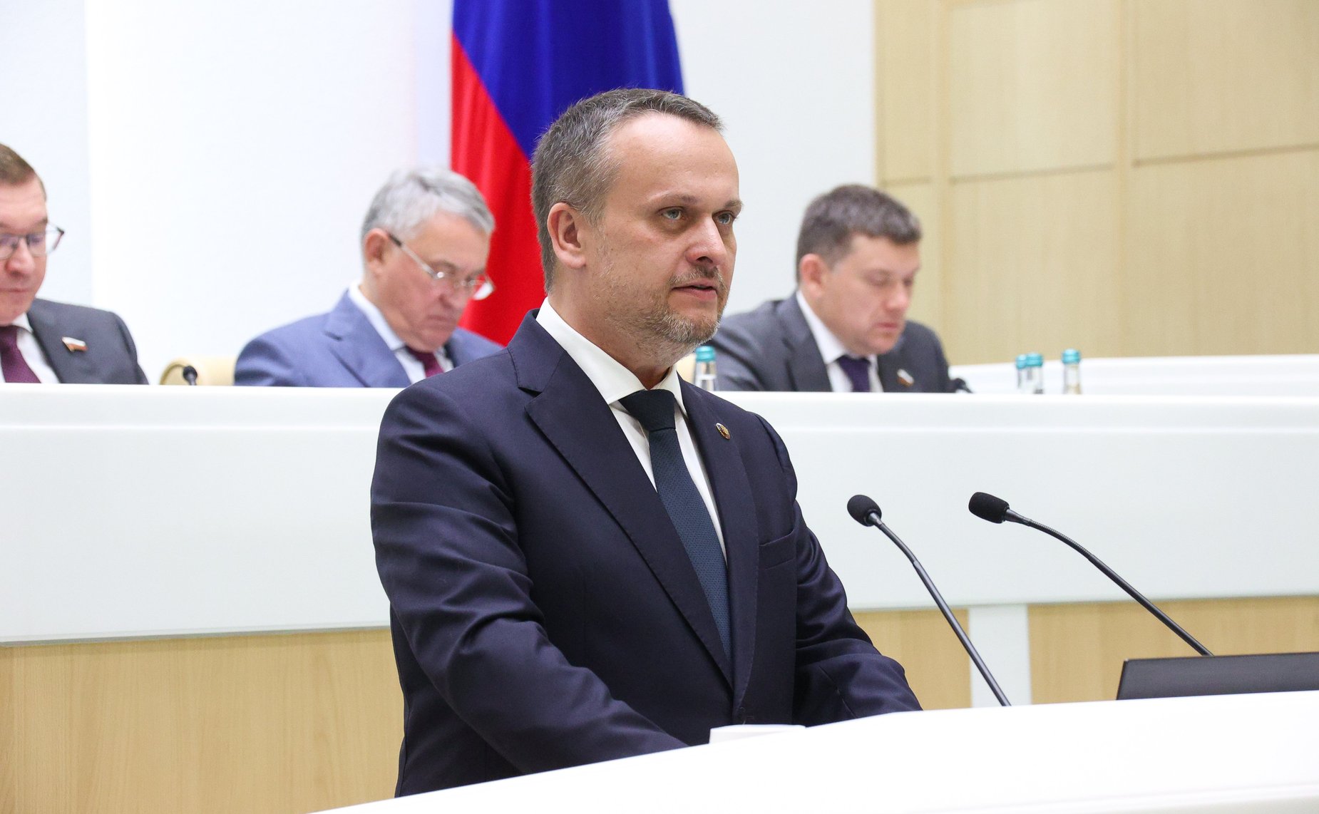 Министр транспорта Российской Федерации Андрей Никитин