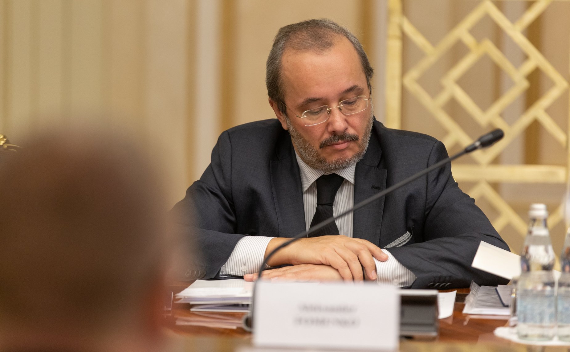 Встреча А. Климова c депутатом Кнессета Государства Израиль Давидом Битаном